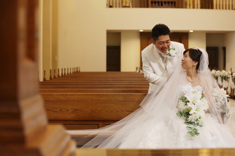 開放感のある教会