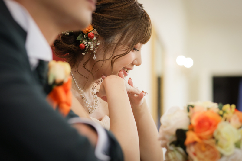 微笑む新婦様
