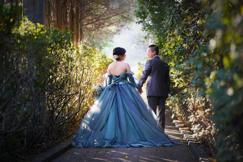 木漏れ日の中で