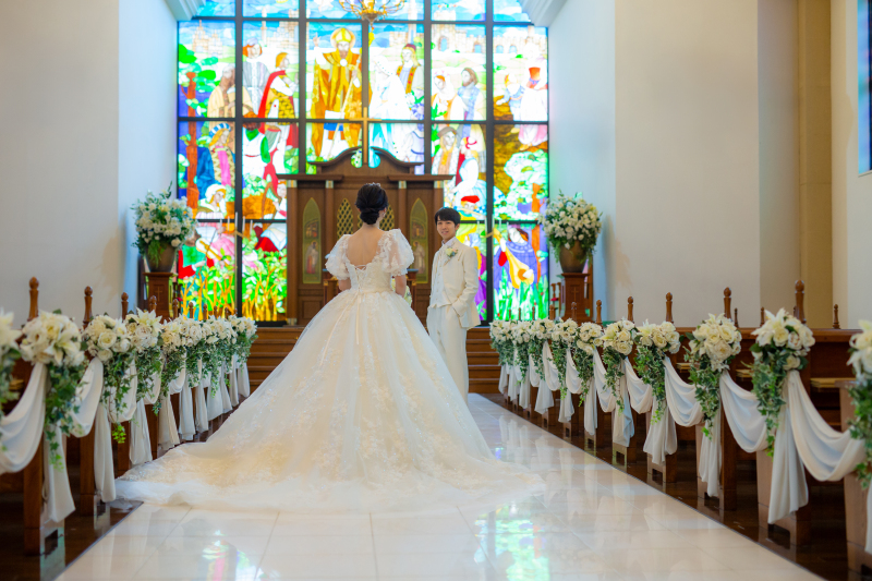 ドレスが合う教会