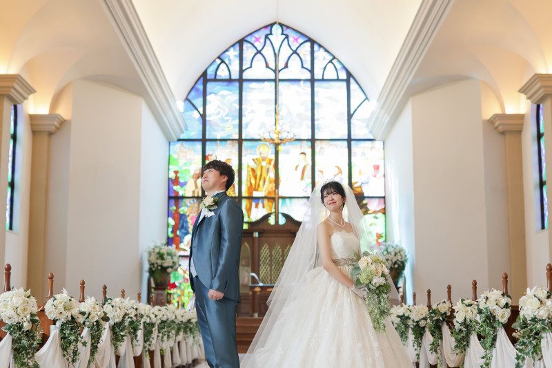 煌めくステンドグラス