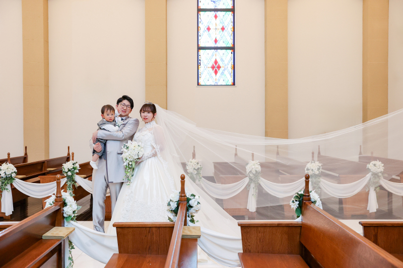 お子様と一緒に