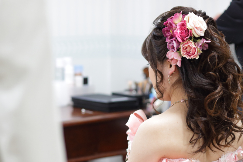 ヘアメイクも希望ＯＫ