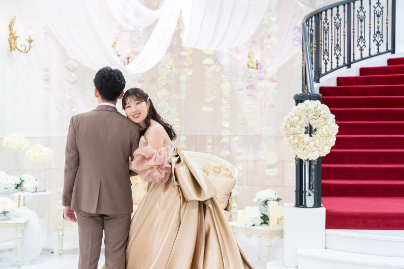 カラードレスへお色直し