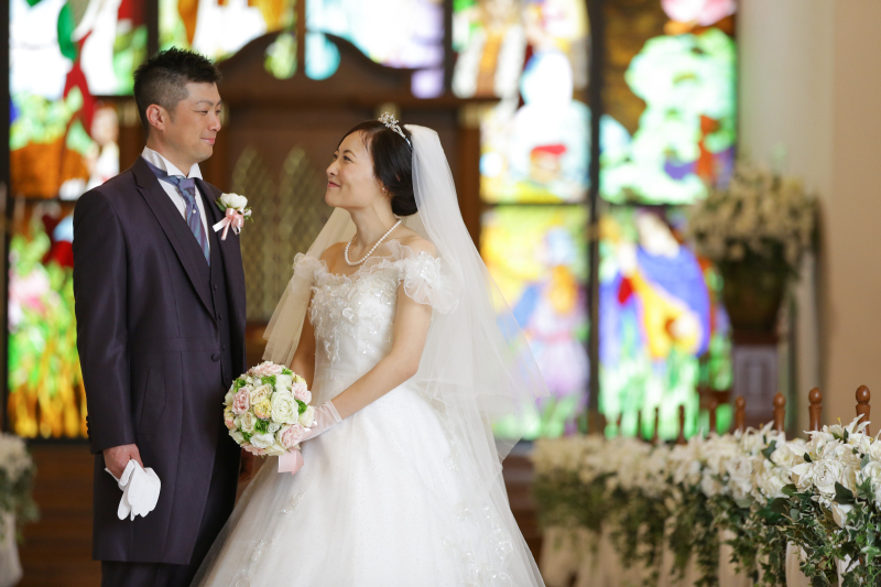 煌めくステンドグラス