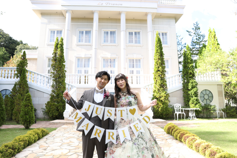 ガーデンからの外観