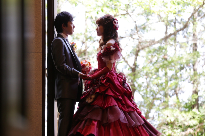 逆光シルエット