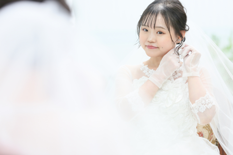 ドレスへチェンジ