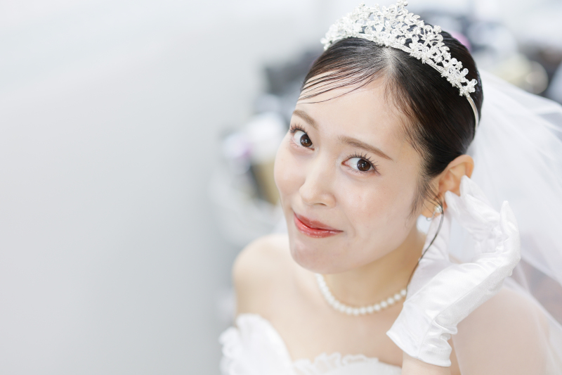 花嫁さんの完成