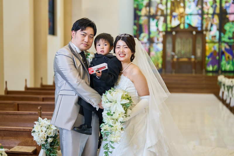 お子様と一緒に