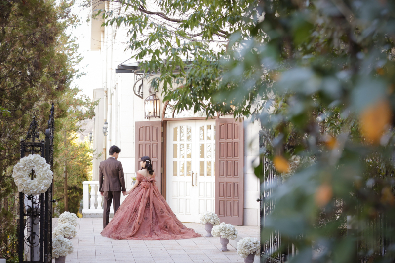 カラードレスへチェンジ