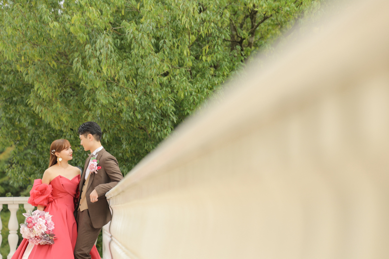 絵になるガーデンテラス