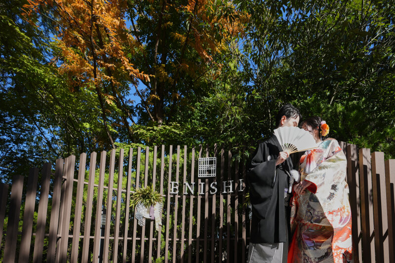 和を感じるガーデン