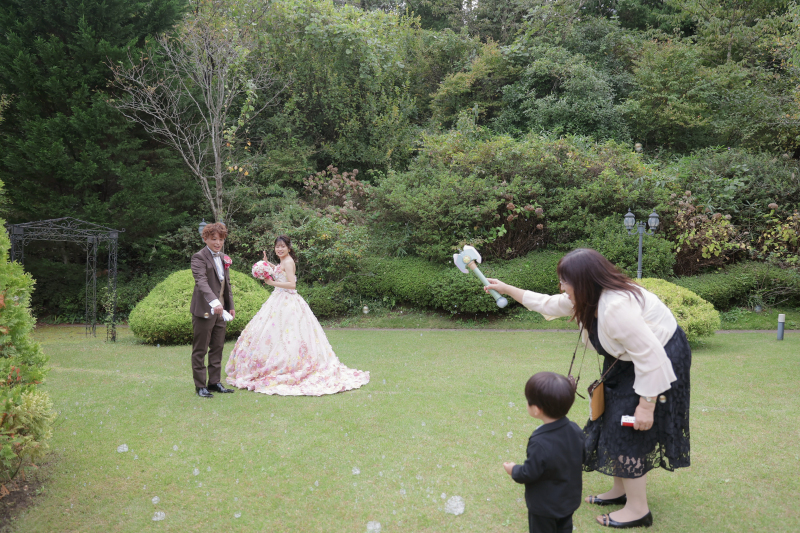 シャボン玉撮影の裏には