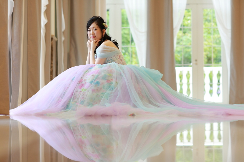 パーティー会場内