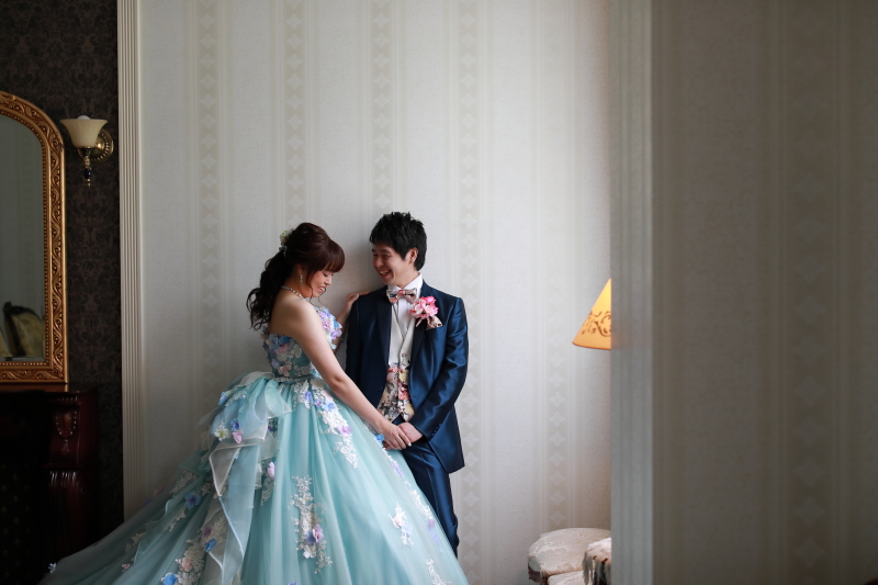 カラードレスへ