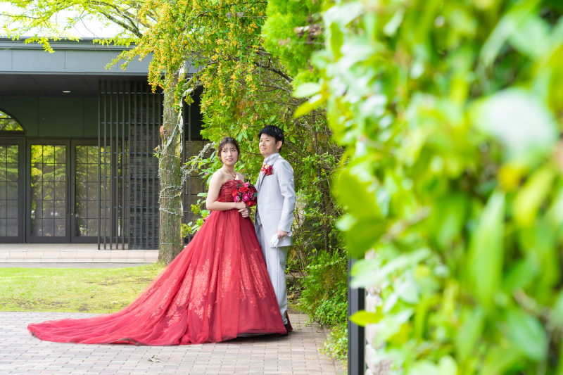 カラードレスへお色直し