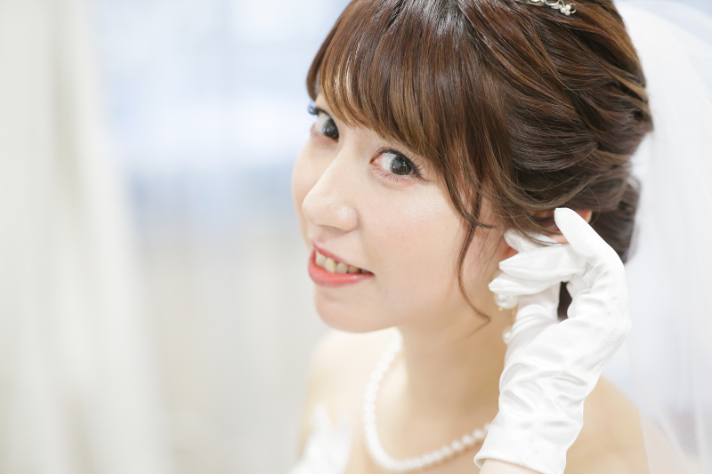 花嫁さんの完成