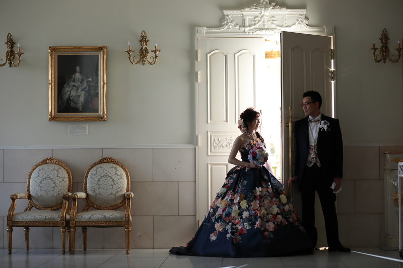 見つめあるシルエット