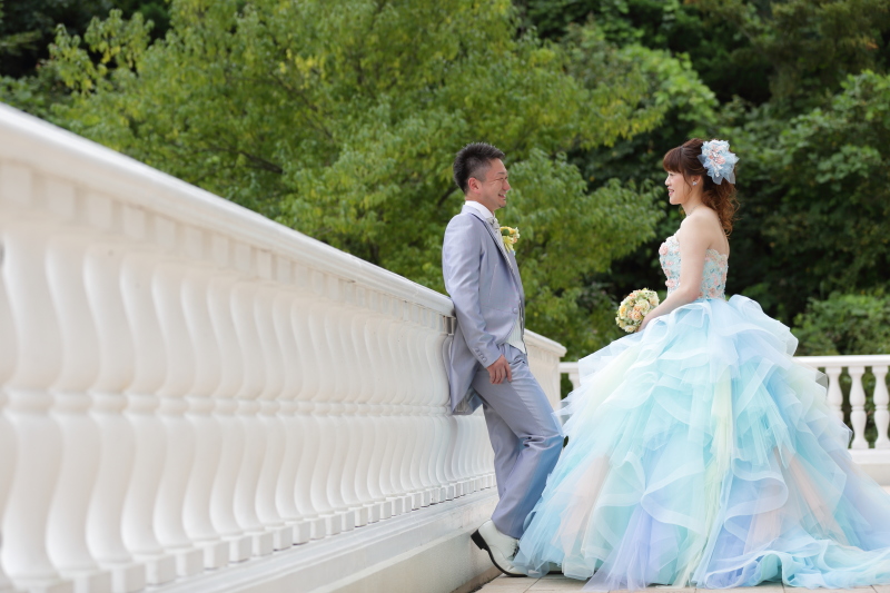 ガーデンテラスにて