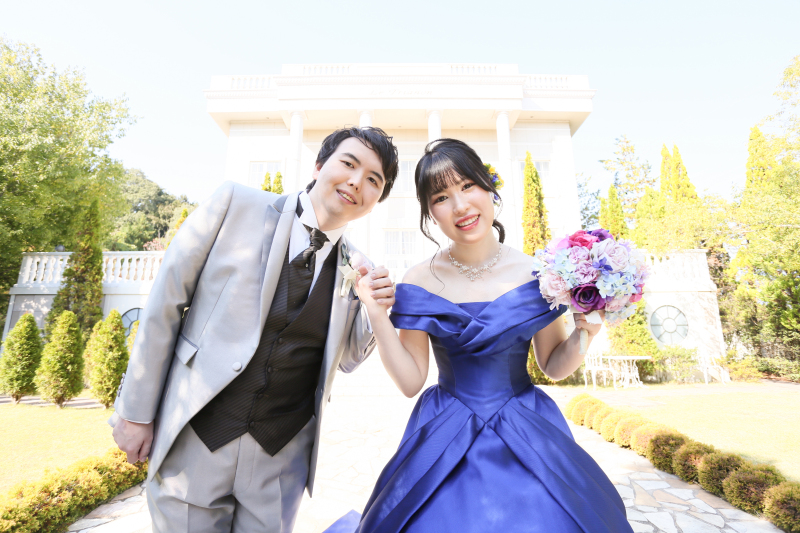 ガーデンからの外観