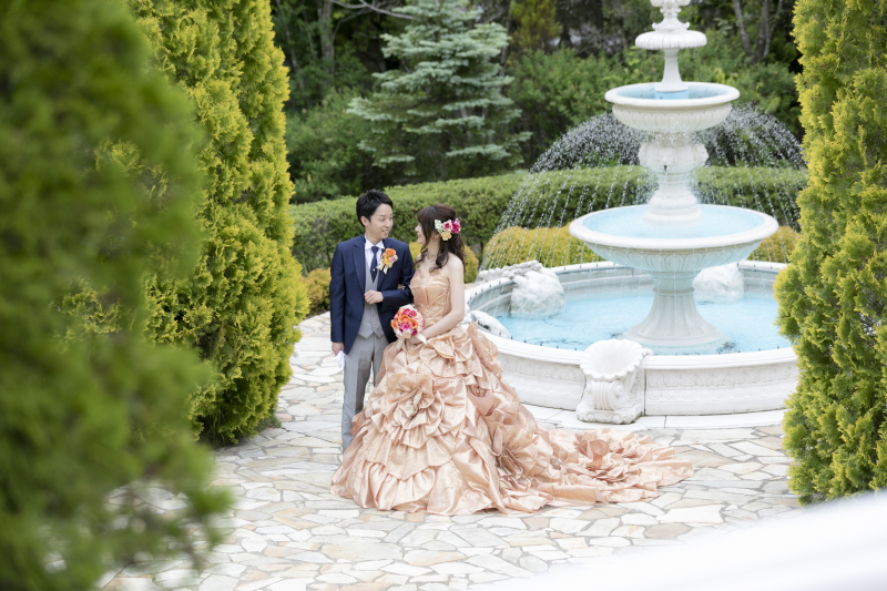 ガーデン噴水と