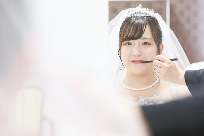 ヘアメイクも安心