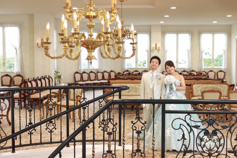 高級感のあるロビー