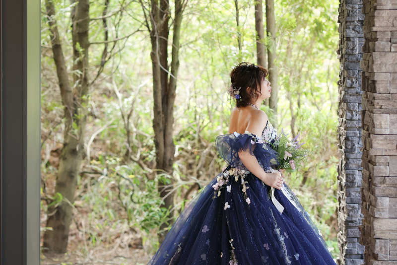 “森感”たっぷりのガーデン