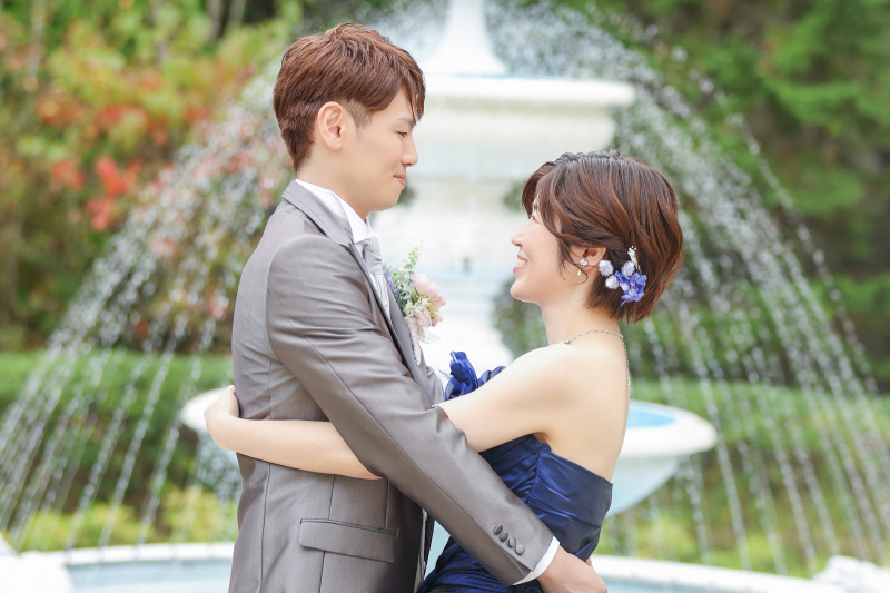 カラードレスは披露宴会場で