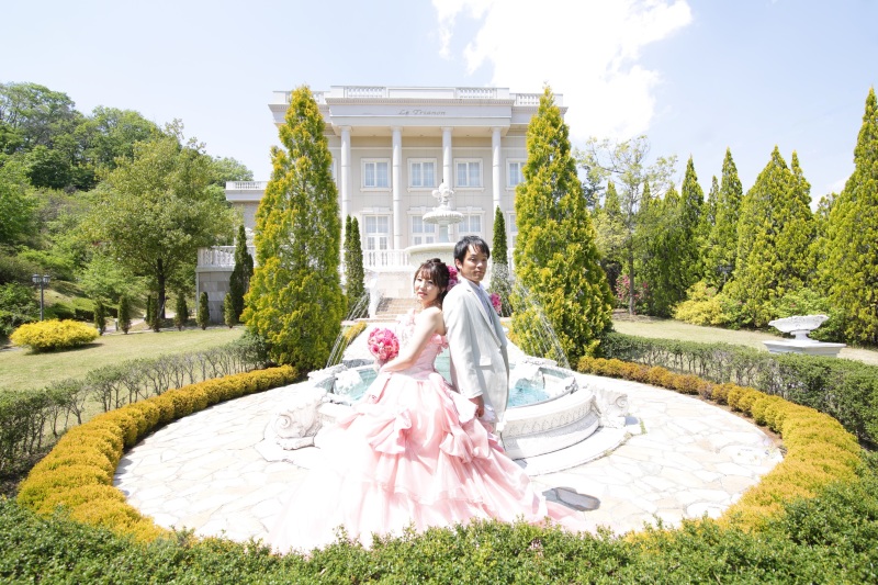 華やかなガーデン