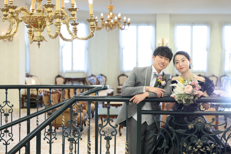 3着目はカラードレス