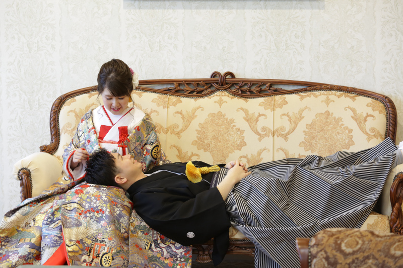 和装へお色直し