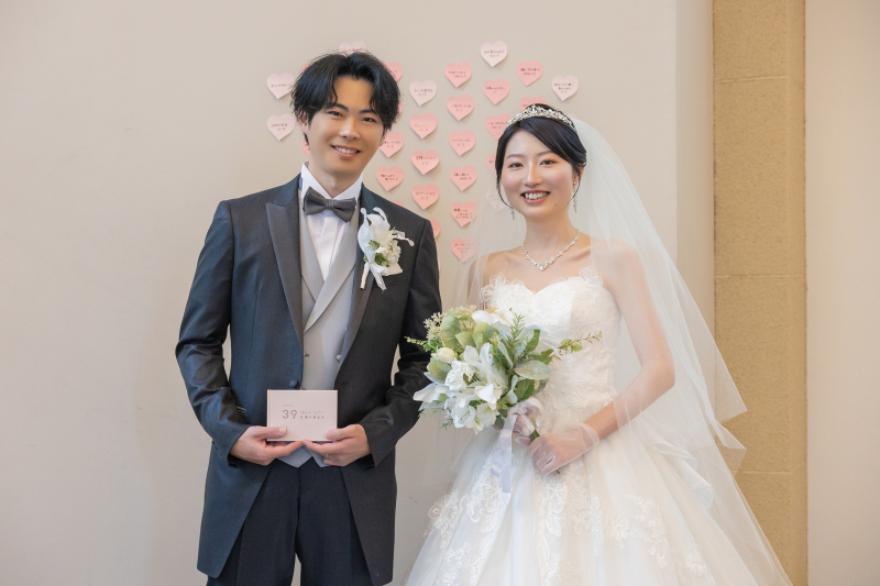 新婦様から新郎様への愛情こもったサプライズ　〈白ドレス＆色打掛ロケ〉