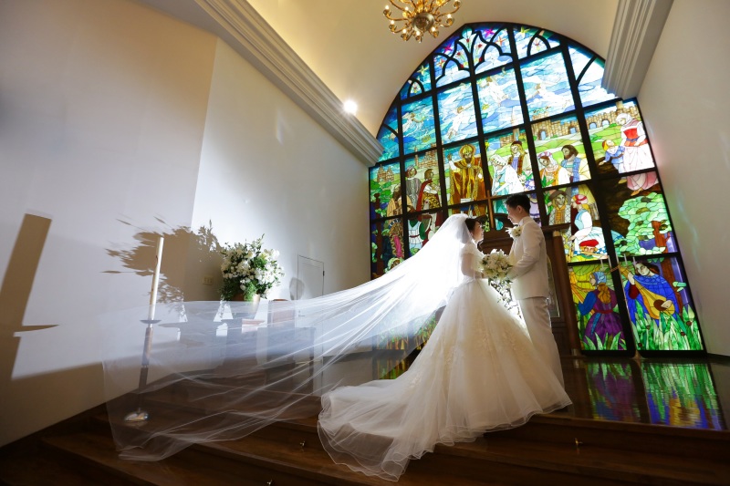 ロングベールをいかして