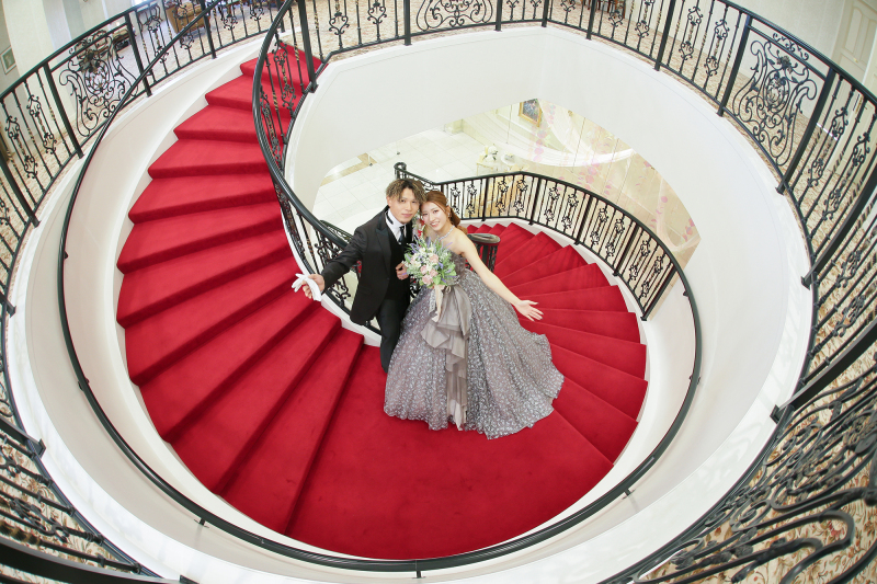 赤縦覧の螺旋階段