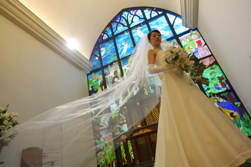 ステンドグラスと