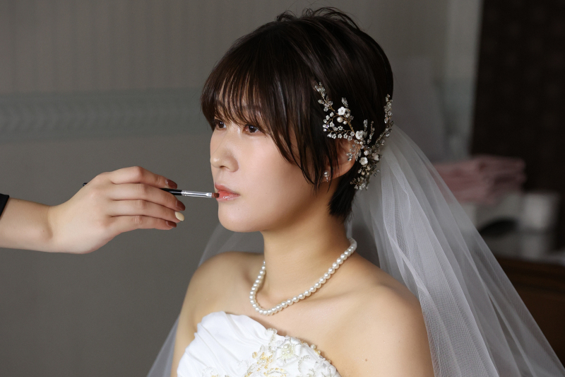 メイクシーンからスタート