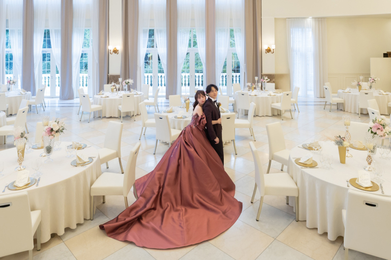 仙台ゆりが丘マリアージュアンヴィラ_カラードレスが豊富