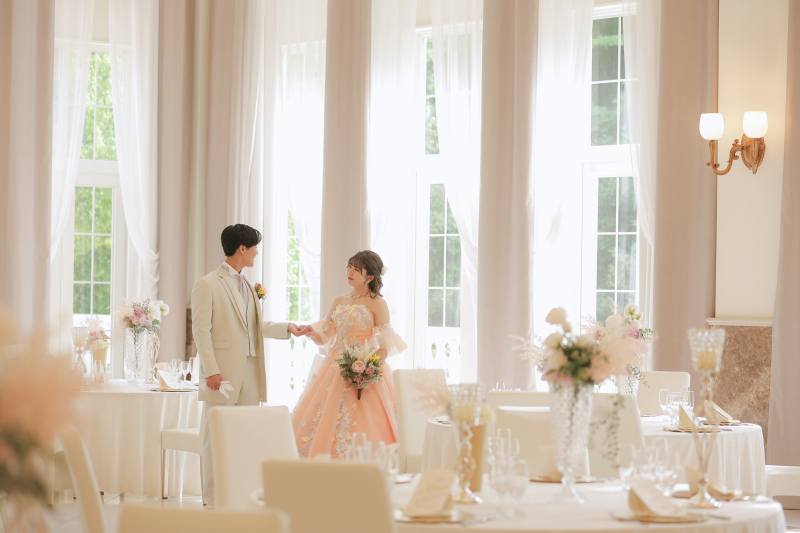 仙台ゆりが丘マリアージュアンヴィラ_結婚式場で撮影できる