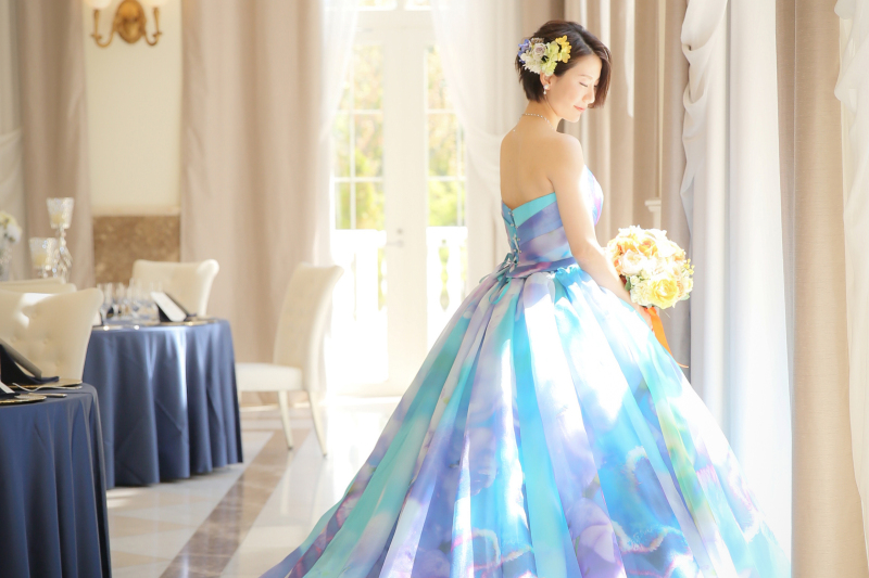 仙台ゆりが丘マリアージュアンヴィラ_カラードレスが豊富