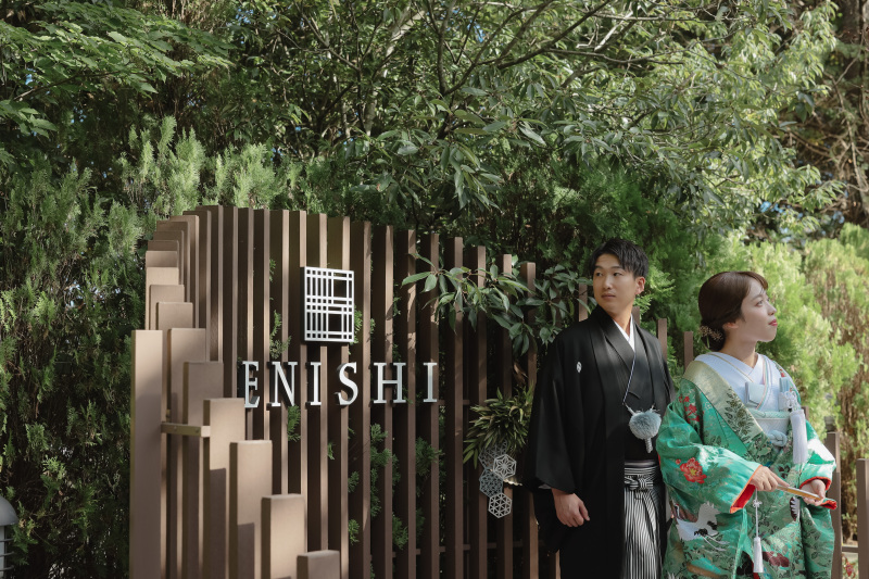 和装にも合う落ち着いた雰囲気の“和モダン”ガーデン