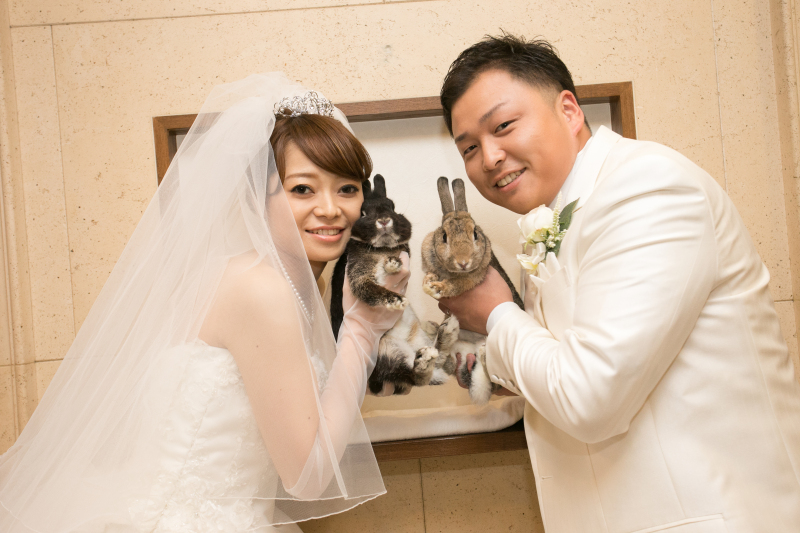 仙台ゆりが丘マリアージュアンヴィラ_ペットと一緒に撮影できる