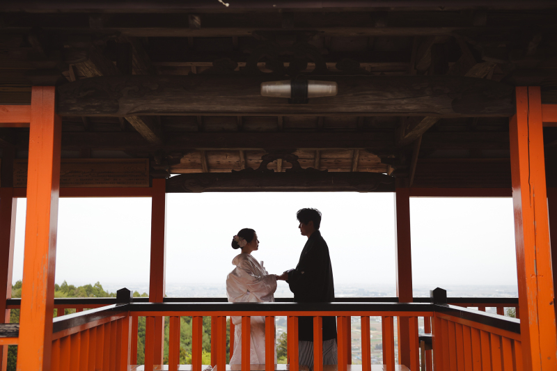 海が見渡せるほど高台のロケーション【熊野那智神社】