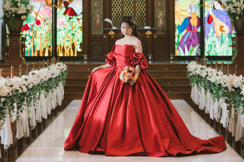 仙台ゆりが丘マリアージュアンヴィラ_カラードレスが豊富