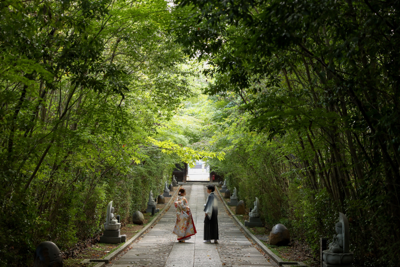仙台ゆりが丘マリアージュアンヴィラ_神社・寺院で撮影できる