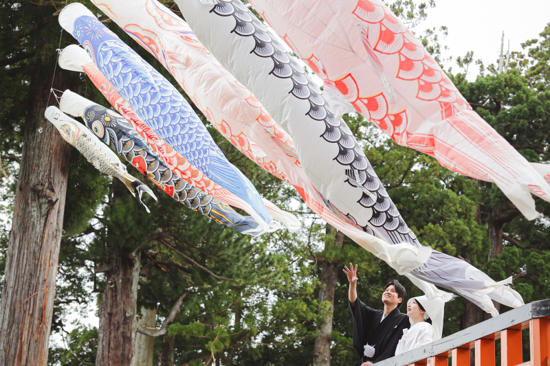 仙台ゆりが丘マリアージュアンヴィラ_神社・寺院で撮影できる