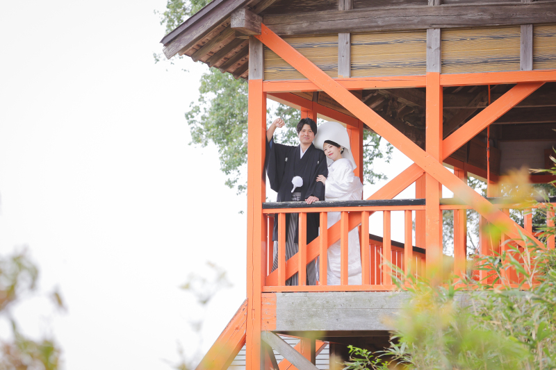 仙台ゆりが丘マリアージュアンヴィラ_神社・寺院で撮影できる