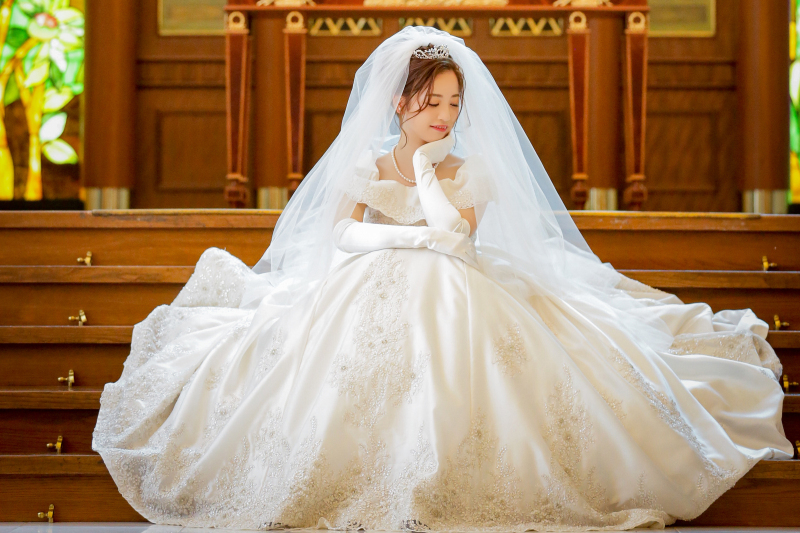 仙台ゆりが丘マリアージュアンヴィラ_ウエディングドレスが豊富