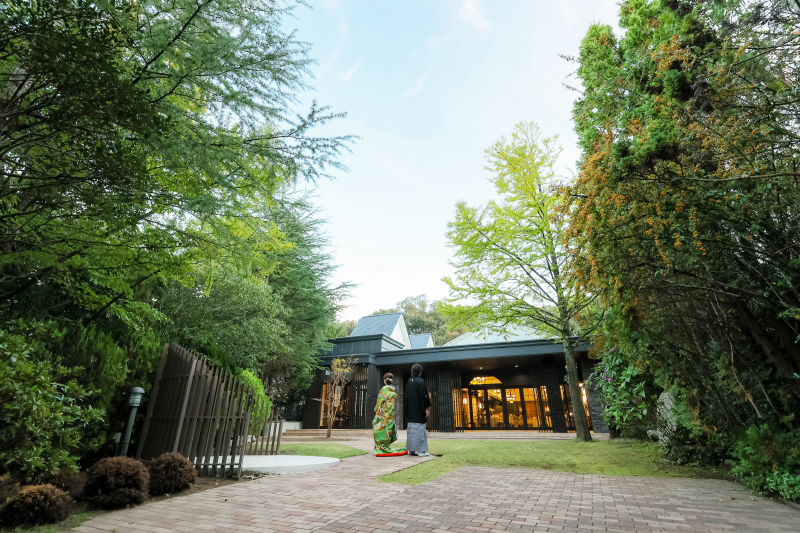 仙台ゆりが丘マリアージュアンヴィラ_ガーデンで撮影できる